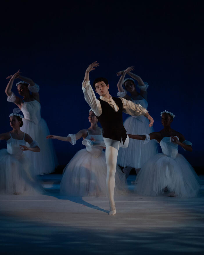 Les Sylphides, original choreography by Mikhail Fokine, restaged by Deirdre Carberry