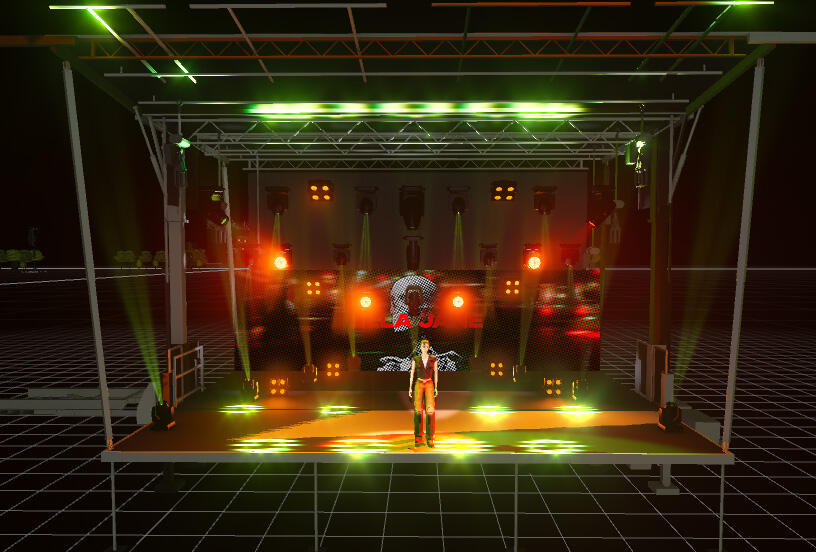 Lighting and media render for Calling Card by Ella Jane