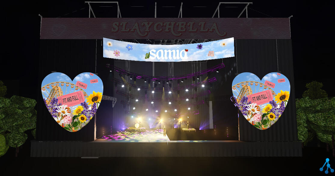 Lighting and media render for Fit and Full by Samia